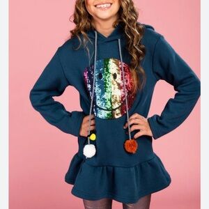 Lola & The Boys Smiles & Poms Dress. EXCELLENT condition just missing a pompom